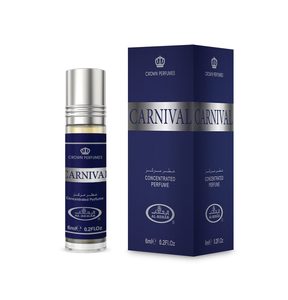 Perfume Concentrado en Roll-On Crown Perfumes Carnival de 6 ml, Fragancia Corporal Unisex Floral de Lujo Al-Rehab - Product Image 5