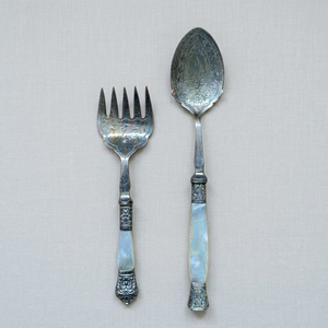 Juego de Cubiertos de Lujo de Nácar, Hechos a Mano, de Acero Inoxidable, Estilo Vintage, para Bodas, Eventos, Hoteles y Restaurantes - Product Image 6