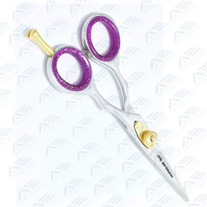 Ciseaux de barbier pour salons et professionnels de la coiffure, ciseaux à cheveux professionnels en acier 440C, précision et durabilité - Product Image 4