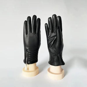 Gants en cuir durables pour l'hiver, gants en cuir véritable classiques pour l'hiver, gants en cuir chauds et élégants pour hommes - Product Image 5