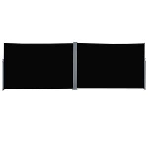 Toldo Retráctil de Doble Cara para Patio, Pantalla de Privacidad para Jardín Interior/Exterior, Protección Solar y Contra el Viento, Separador de Ambientes de 5m Máx. - Product Image 1