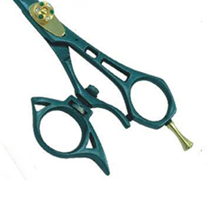 Tijeras Profesionales para Cortar el Cabello con Diseño de Pulgar Giratorio y Acento de Joya, Herramientas de Salón de Calidad Premium Hechas en Pakistán - Product Image 6