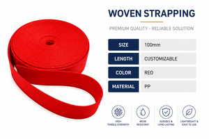 Correa de Polipropileno Impresa Personalizada de 38 mm Resistente a la Abrasión para Equipos de Exterior y Fabricación de Mochilas, Suministro de Fábrica - Product Image 4