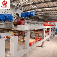 Línea de Producción Automática de Láminas de Techo Corrugadas de Fibrocemento para Fábrica de Tejas