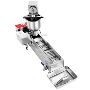 Macchina Automatica Commerciale per Ciambelle a Fila Singola, Elettrica ad Alta Potenza, 90 Pezzi/Ora, Attrezzatura per Ciambelle in Acciaio Inossidabile per Panifici Commerciali - Product Image 1
