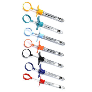 Instruments chirurgicaux dentaires manuels en acier inoxydable, seringues ergonomiques certifiées CE, légers, réutilisables, outils de précision de classe I - Product Image 5