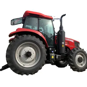 2024 Nieuwe Agrarische Boomgaard Transport Tractor Slimme Elektrische Landbouwtractor