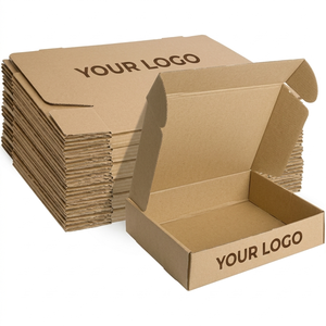 Cajas de Embalaje de Alimentos Resistentes, Ecológicas, Desechables, de Cartón Corrugado de 3 mm, con Recubrimiento UV Brillante Personalizado y Grabado en Relieve - Product Image 6