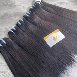 Cheveux Remy Vietnamiens Premium Minh Khang, Donneur Unique, Bruts, Pointes Pleines, Cuticules Intactes, Volume Extra, Lisses Comme des Baguettes, Double Tirage - Product Image 1