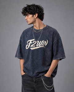 Anti-wrinkle Custom Logo O-Neck Regular Sleeve Oversized Fit Heavy Cotton Breathable Men's T-<b>shirts</b> with Digital Print - Product Image 2