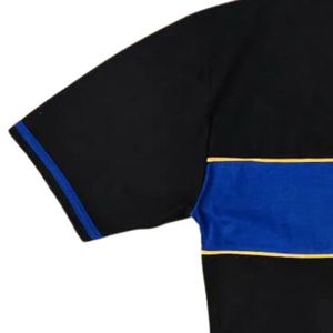 เสื้อเจอร์ซีย์สีดำ Sigma Gamma Rho SGRho 22 สีน้ำเงินทอง เสื้อผ้ากรีกพรีเมียม เสื้อยืดผู้หญิง/ผู้ชาย - Product Image 3