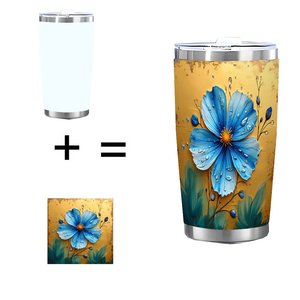 Double Wall Stainless Steel Tumbler 20oz Vacuum <b>Insulated</b> Leakproof Portable <b>Cup</b> Outdoor Travel Mug - Product Image 1