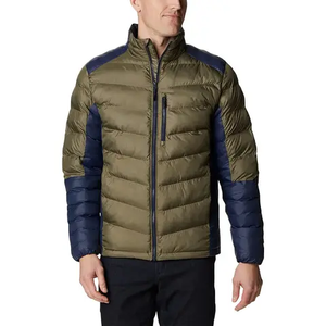 Customized Design Printing Bubble Winter Season Cotton Fill Puffer <b>Jacket</b> for Plus Size <b>Men</b> Camouflage Pattern Coated Processed - Product Image 1