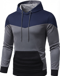 Sweat-shirt à capuche pour homme, coupe classique, décontracté, en polaire, avec poche, manches longues, pour l'automne, 2027 - Product Image 5