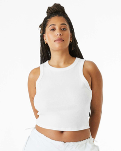 Women's Micro Ribbed Knitted OEM Bulk Seamless Cropped Tank <b>Top</b> High Elasticity Workout Vest with Tassel Lace Button - Product Image 4