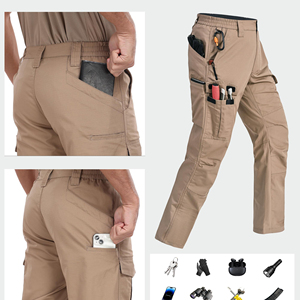 Pantalones de Trabajo Industriales Profesionales con Costuras Reforzadas y Material de Alta Densidad para Máxima Durabilidad en el Trabajo - Product Image 3