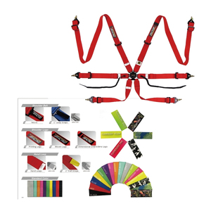 OEM ODM tbracing Sport PLUS สายรัดสำหรับแข่ง Fia ได้รับการรับรองจาก Fia พร้อมสายรัด50มม. และตัวล็อคลูกเบี้ยวอลูมิเนียม - Product Image 4