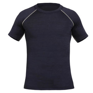 Solid <b>Compression</b> T <b>Shirt</b> Regular Fit Short Sleeve Lightweight Breathable <b>Men</b> Gym Training Workout Wear Premium Quality - Product Image 1