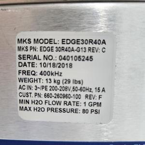 Manomètre capacitif MKS EDGE 30R40A-G13 - Équipements et pièces semi-conducteurs de renommée mondiale - Product Image 2