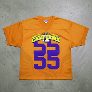 Jersey de Fútbol Americano Personalizado al por Mayor, Transpirable, de Malla, de Alta Calidad, Sublimado, de Corte Holgado - Product Image 3