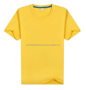 Especialidad personalizada de alta calidad 100% algodón Camisetas cuello redondo hombres de manga corta talla grande O-cuello camisetas hombres camisetas - Product Image 1