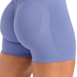 Women's <b>Seamless</b> Activewear <b>Shorts</b> High Waist Stretch Fitness Yoga <b>Gym</b> Running Workout Sportswear Breathable Flexible - Product Image 4