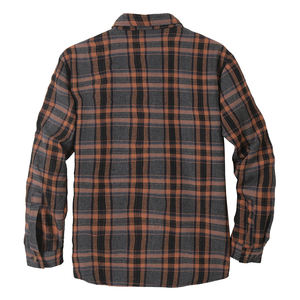 Chemises en flanelle à carreaux 100 % coton pour hommes, manches longues, pour le travail, l'hiver, formelles ou décontractées, imprimées, anti-plis, personnalisables, vente en gros - Product Image 5