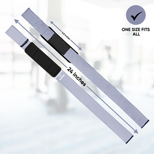 Premium <b>Lifting</b> <b>Straps</b> Durable Gym Wrist <b>Straps</b> <b>for</b> Barbell Rows Deadlifts and Heavy Pull Exercisesd Gym Use - Product Image 4