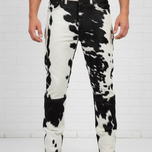 Pantalon en cuir de vachette pour homme, respirant, léger et élégant, idéal pour l'extérieur et l'entraînement, sur mesure, collection hiver, vente en gros - Product Image 1