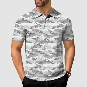 Nueva Tendencia de Moda, Camiseta Deportiva de Secado Rápido y Transpirable, Polo de Punto Personalizado para Hombre - Product Image 4