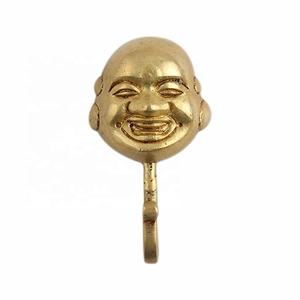 Brass Wall <b>Hook</b> Hanger Vintage Shell Antique Wall Mount <b>Coat</b> Hat <b>Hooks</b> Handicraft Eco-Friendly 2 <b>Hooks</b> - Product Image 6