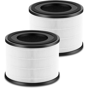 Filtro di Ricambio 3-IN-1 H13 per Purificatore d'Aria, Pre-Filtro e Carbone Attivo per Odori di Animali Domestici, Confezione da 2 - Product Image 1