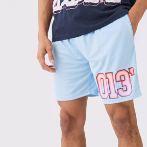Nouveauté 2026 : Short de basketball athlétique personnalisé par sublimation pour homme, idéal pour le sport et les loisirs, en maille respirante. - Product Image 2