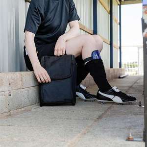 Bolsa de Viaje Deportiva Portátil de Poliéster Impermeable y Ventilada Personalizada para Botas de Golf, Fútbol y Zapatos de Fútbol con Bolsillo con Cremallera - Product Image 6