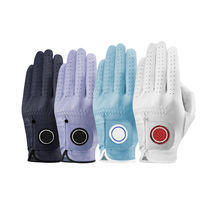 Guantes de Golf de Piel Cabretta con Logotipo Personalizado de Primera Calidad, Cierre de Gancho y Bucle Antideslizante, para Hombre, Viajes, Pesca, Deportes - Product Image 4