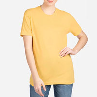 T-shirt léger à coupe classique en mélange de trois fibres avec logo personnalisé - Coton/Fibre de bambou - T-shirts Next Level Apparel