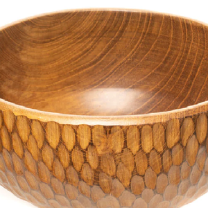 Tazón de Madera de Acacia Ecológico, Duradero y Hecho a Mano para Servir Ensaladas y Frutas, Fácil de Lavar y Ligero para Cocina y Hoteles - Product Image 2