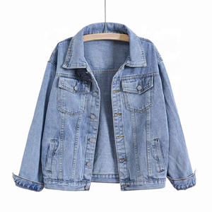 Winters Warm Men's Denim <b>Jean</b> Jacket OEM Casual Outwear Turn Down Collar Jacket Denim Button up Coat Oversize Jacket for Men - Product Image 1