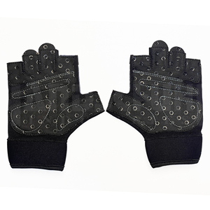 Gants de musculation professionnels gris et noirs avec rembourrage amélioré de la paume |   Poignée antidérapante de qualité supérieure pour un équipement de musculation ultime - Product Image 2