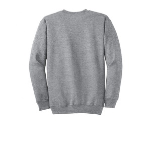 Bank – sweat-shirt surdimensionné pour hommes/vente en gros, sweat-shirt ras du cou/sweat-shirt surdimensionné à manches longues unisexe, Logo personnalisé pour hommes - Product Image 6