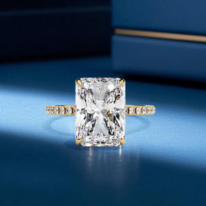 Bague élégante en moissanite, bijoux de mariage de haute qualité au meilleur prix jamais atteint - Product Image 1