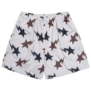 Factory Direct Unisex Shorts Wholesale Stock Solid Front 100% Polyester Heat-Transfer Printed Eco-Friendly High - Product Image 1