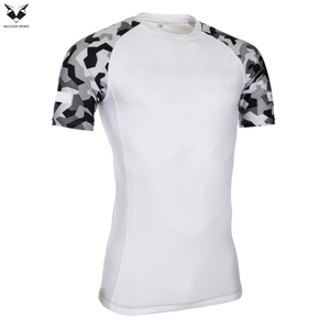 Camisetas de Compresión de Manga Corta para Entrenamiento de MMA, Diseño Sublimado, Ropa Deportiva Personalizada - Product Image 2