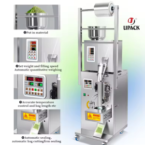 Máquina de Envasado Multifunción para Llenado y Sellado de Polvo y Gránulos de 1 a 100 g, Máquina de Sellado Central de 100 Gramos para Chips, Granos y Nueces - Product Image 2