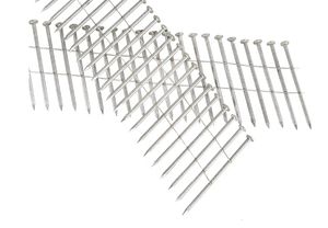 Clous de toiture durables à tête plate, type spirale lisse, pour la construction de cadres en fer, bois et acier, fabriqués en Inde - Product Image 6