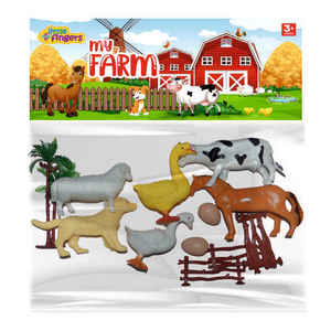 Ensemble de ferme en plastique LFT 1222, collection d'équipements agricoles - Product Image 1