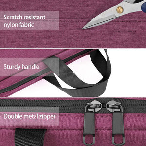 Scratch Rsistant Nylon Fabric Men Women Laptop Bags Trolley <b>Strap</b> For <b>Luggage</b> 100% Polyester Material Soft Fluffy Inner Lining - Product Image 3