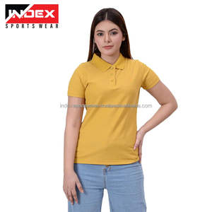 เสื้อโปโลผู้หญิงแบบสั่งทำ ผ้าระบายอากาศดี ผู้ผลิตเสื้อโปโลสุภาพสตรี รับผลิตแบบ OEM และ ODM - Product Image 3