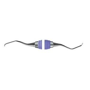 Curette Gracey Mini 15/16 à double extrémité, instrument dentaire parodontal pour un meilleur accès mesial et postérieur, avec tube creux de 10 mm - Product Image 2