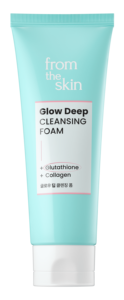 โฟมล้างหน้า SKIN Herbal Glow Deep Cleansing Foam 100 มล. กลูต้าไธโอน คอลลาเจน ช่วยให้ผิวกระจ่างใส เหมาะสำหรับทุกสภาพผิว ผลิตภัณฑ์ความงามจากเกาหลี - Product Image 2